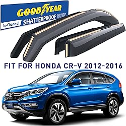 Goodyear Shatterproof in-Channel Window Deflectors