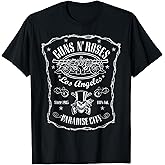 Official Guns N' Roses Paradise Label T-Shirt