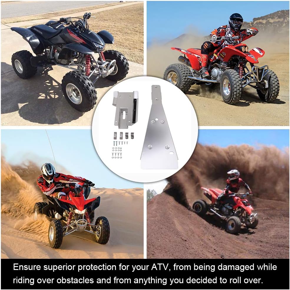 Combo Gaurd Plate Skid Arm Swing & Glide Chassis Full NIXFACE Fit 400X/400EX TRX HONDA 19992014