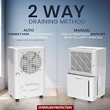 Belaco 12L Compressor Dehumidifier for Home Compact 24h Timer Digital Display view 6