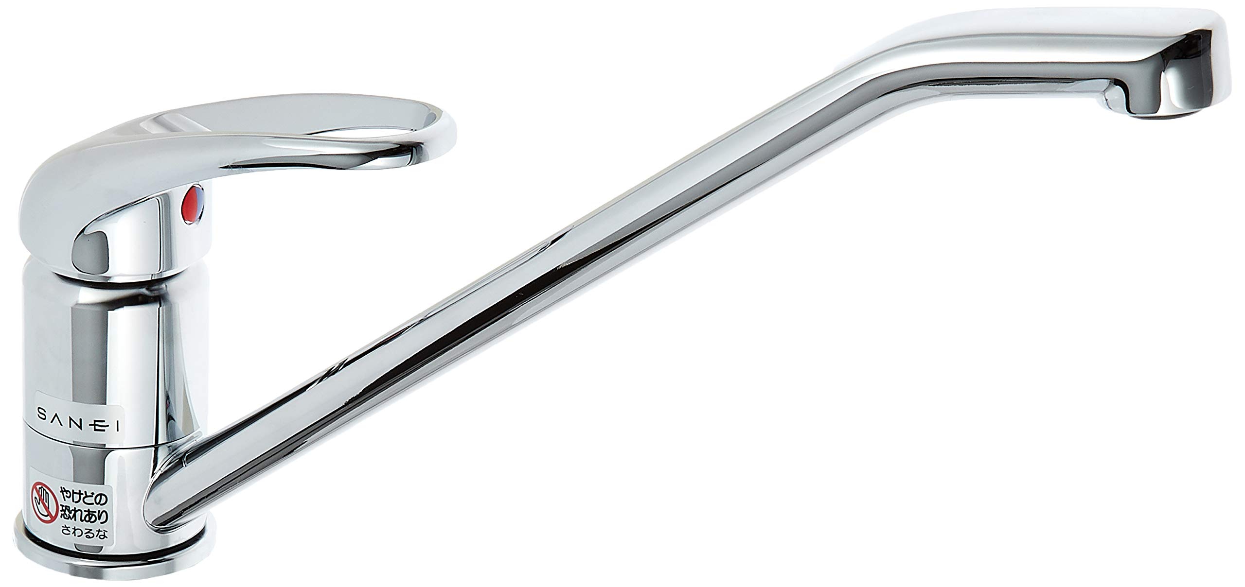 SANEI(サンエイ) シングルワンホール混合栓 キッチン用 泡沫吐水 取付けはボルト式 K87110JV-13商品画像