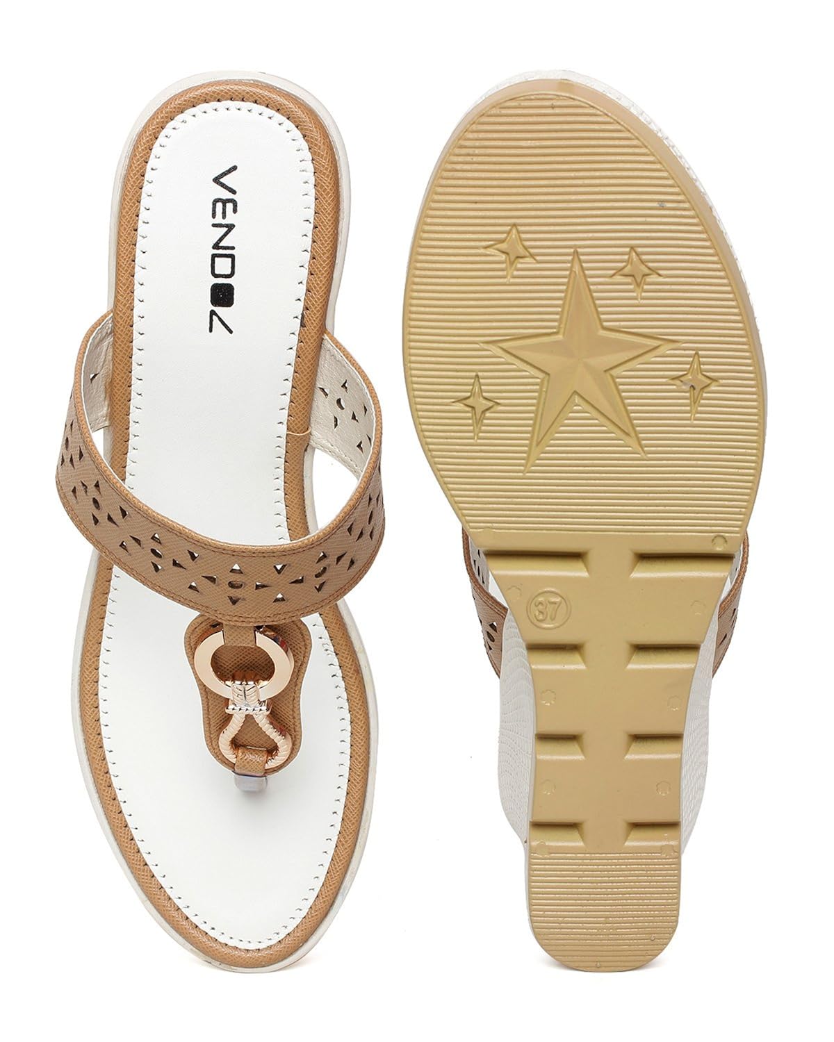 vendoz women stylish wedges