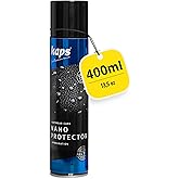 Kaps Nano Protector – Shoe & Boot Waterproofer Spray for Leather, Suede, Nubuck, Textile & Canvas – Water Repellent