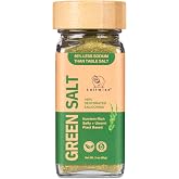 SaltWise Salicornia Green Salt, Low Sodium Salt Substitute, Plant Based | Low Sodium Salt Substitute, Plant Based, No Additives, Umami, Mineral Rich, Sea Asparagus, Sea Beans, No MSG, Non-GMO