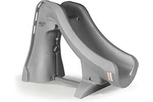 S.R. SMITH S.R.Smith 660-209-5820 Slideaway Removable In-Ground Pool Slide - Gray