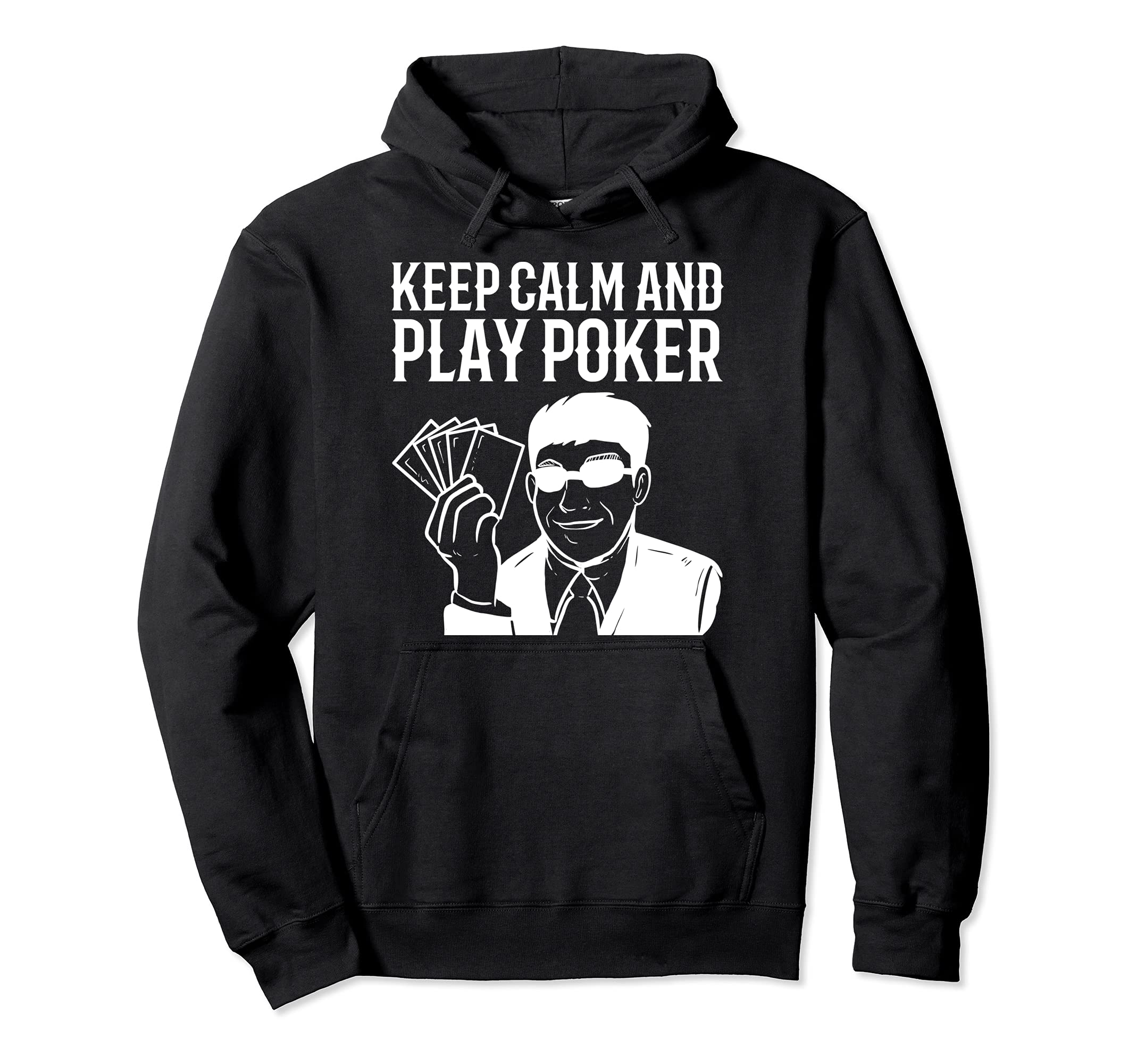 Play Poker Poker Player Pullover Hoodie
