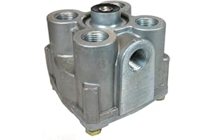 BRIANNA AUTO PARTS (BAP) Brianna Auto Parts - BAP102626 - R-12 Air Brake Relay Valve - Vertical Mount - 4 Vertical Delivery Ports