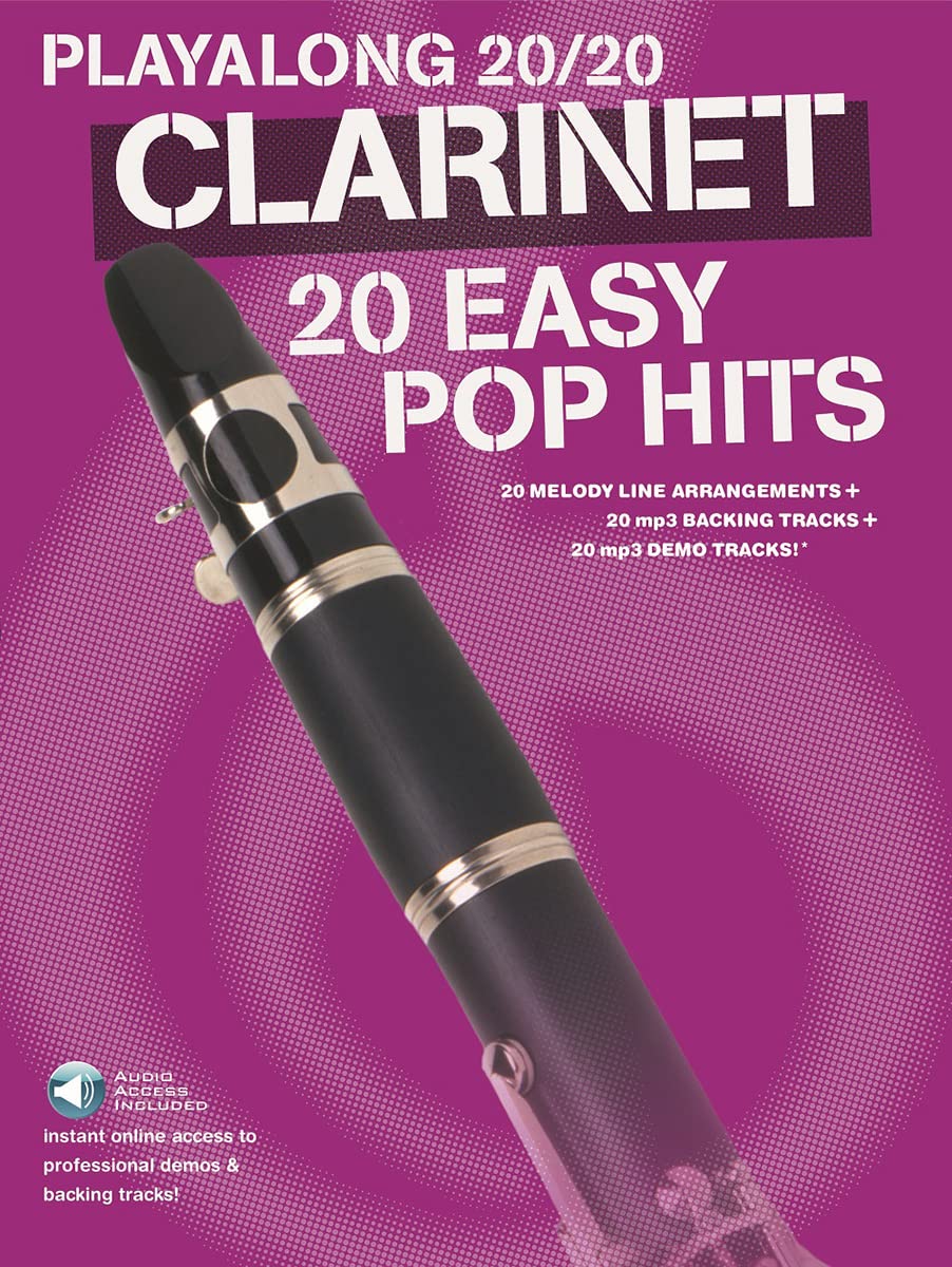 Playalong 20/20 Clarinet (Book and Download Card): 20 Easy Pop Hits