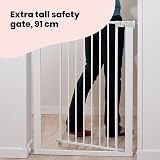 Safety 1st Easy Close Extra Tall Metal Gate 91cm No-Drill 73-80cm view 3