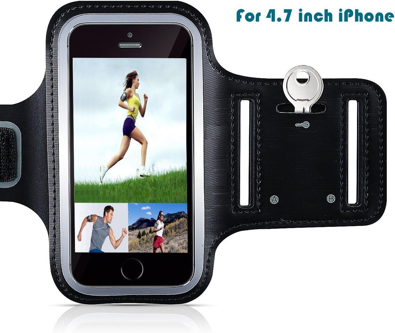 Tigèr Handy 4.7 Zoll Outdoor Sports Armtasche für Walking Running