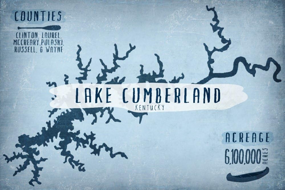 Lake Cumberland, Kentucky Lake Essentials Shape