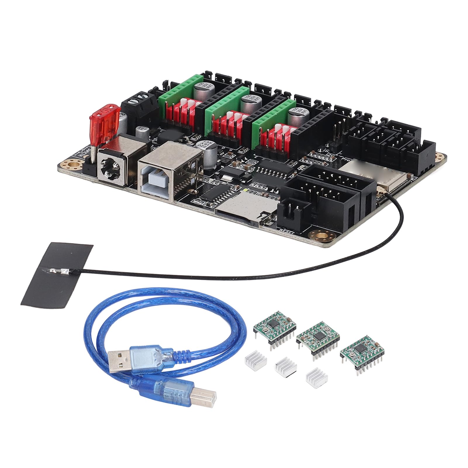 MKS DLC32 V2.1 32-Bit Stepper Motor Controller Mainboard with A4988 Drivers Ultra High Speed Control Easy Setup Wide Compatibility