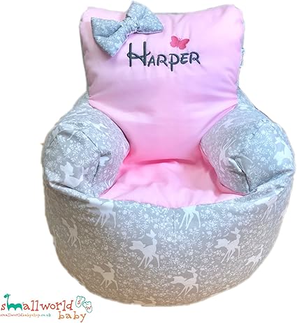 Pour Enfants Pour Enfant Pre Garni Personnalise Pouf Assise De Chaise Filles Garcons Bambi Le Jour Envoi Du Produit Amazon Fr Bebes Puericulture