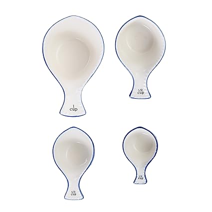 Pfaltzgraff Starburst Ceramic Measuring Cups Set Of 4 Amazon In Home Kitchen