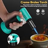 Sondiko Kitchen Blow Torch S907 with Fuel Gauge 1371C Adjustable Flame view 3
