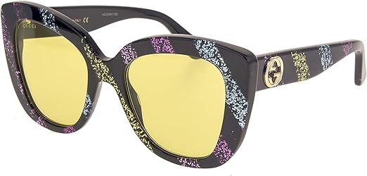 gucci glitter stripe sunglasses