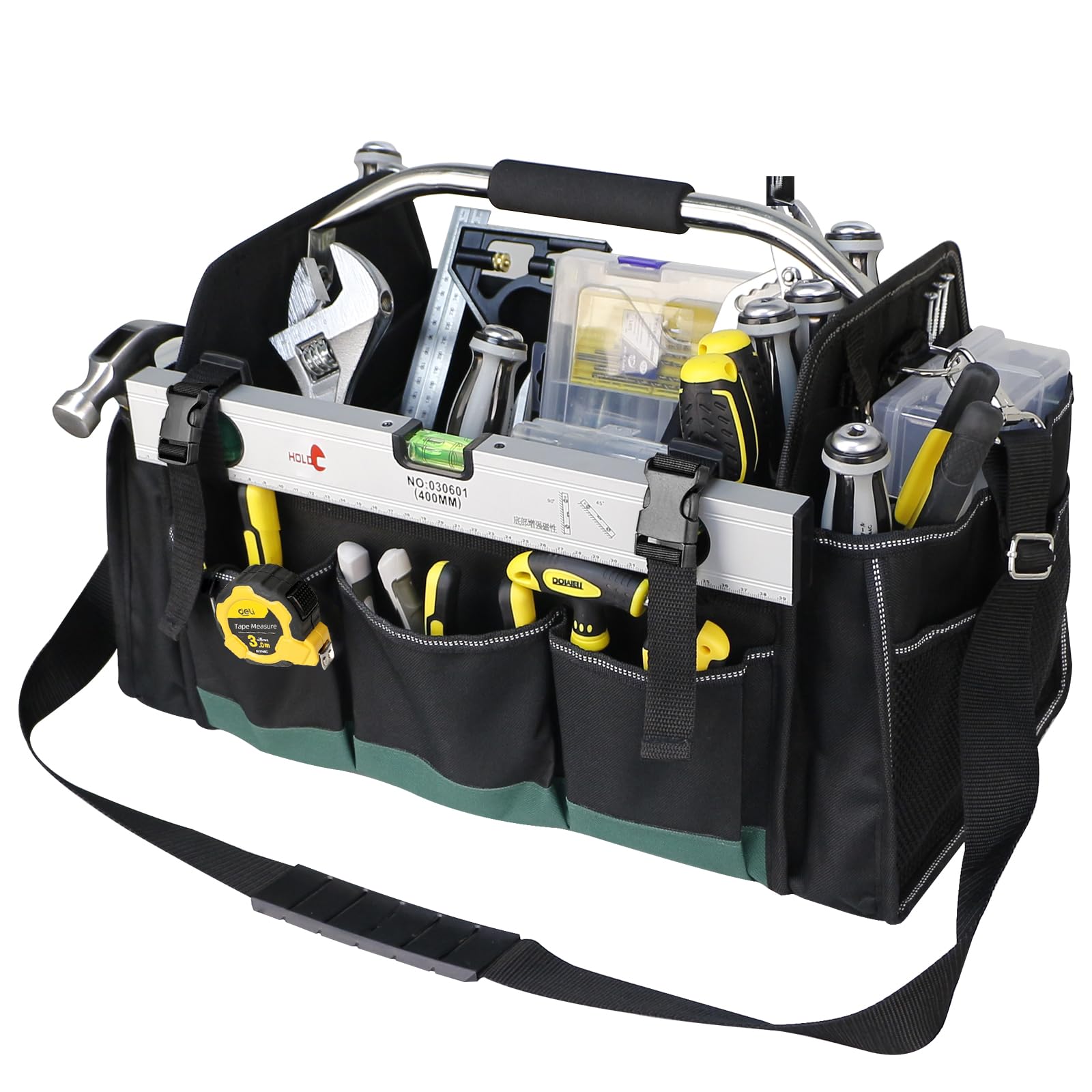 18 Inch Open Top Tool Bag, Tool Bags for Men with