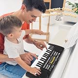 Shayson 37 Keys Kids Keyboard Piano with Microphone Pink 3 12 years view 7