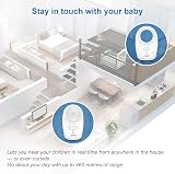 VTech DM1111 Safe and Sound Baby Monitor multicolour 460m range view 3