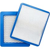 2 Pack 491588S Air Filter for Briggs &amp; Stratton Lawn Mower