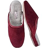 PAMIR Women's Sheepskin Indoor House Slippers - Hand-turned Scuffs, Genuine Suede Outsole, All-Season Luxury Comfort