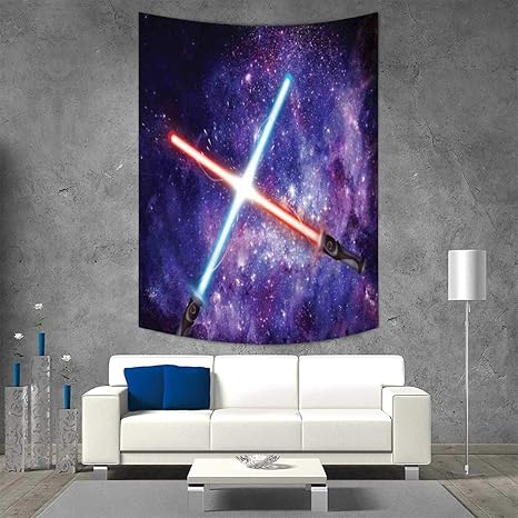 Amazon Co Jp Anhuthree ギャラクシー タペストリー 壁掛け 3dプリント イラスト 星空のイラスト ファンタスティック 宇宙がテーマ イラスト ビーチ スロー ブランケット 幅40 X 長さ60インチ パープル ブルー ブラック 54w X 84l Inch ホーム キッチン