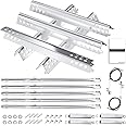 Hisencn Grill Replacement Parts for Char-Broil Performance 463347519, 463347518, 463243518, 463275517, Grill Parts for Char-Broil 5 Burner Grill 463275717, 463243519, 463373319, 16 15/16" Heat Plate