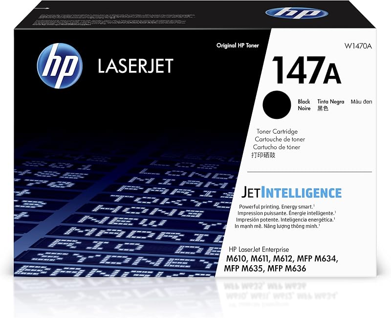 HP W1470A 147A Original LaserJet Toner Cartridge Black 1 Pack