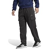 Adidas Mens All Szn Fleece Loose Open Hem Cargo Pants