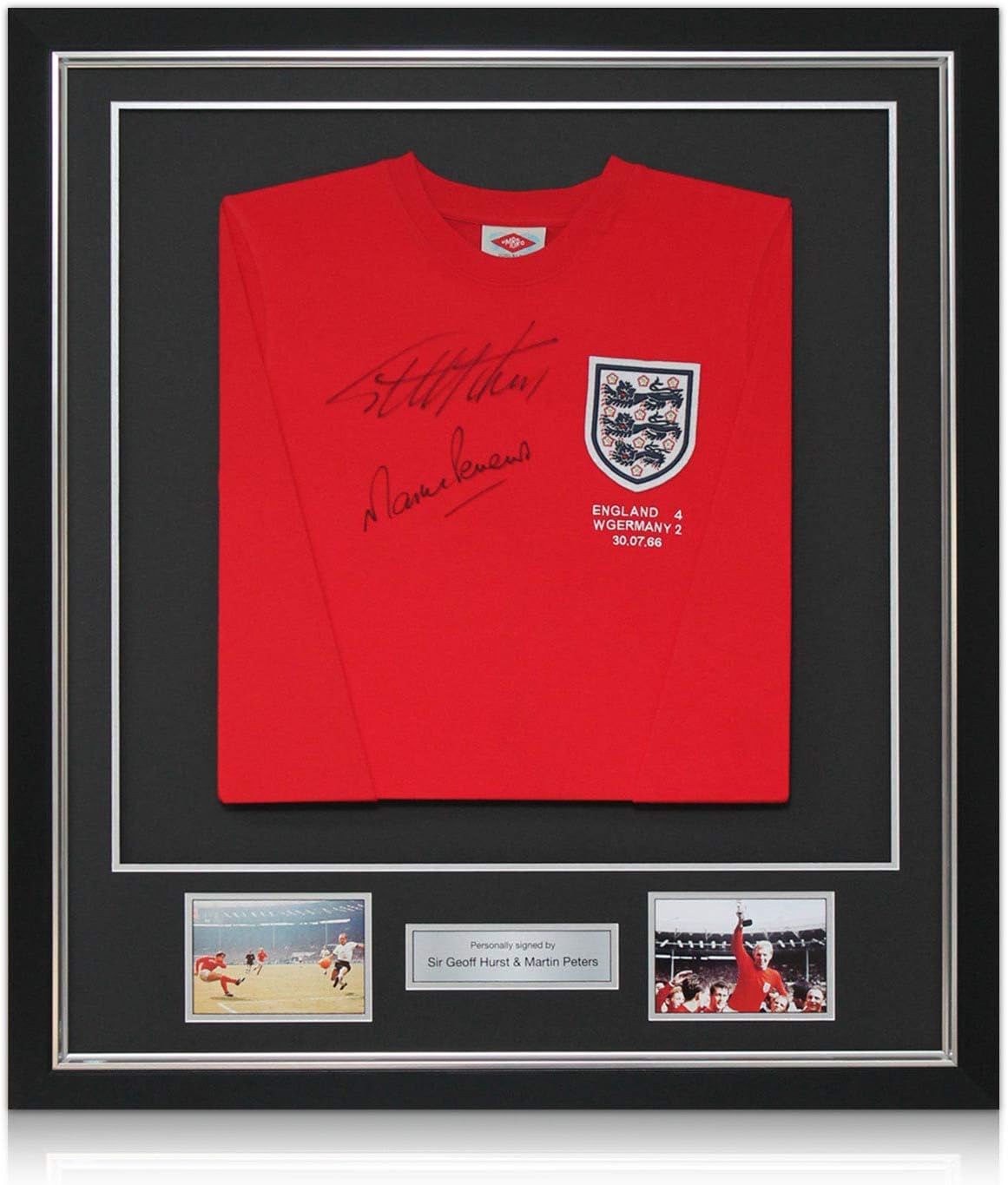 signed framed football shirts