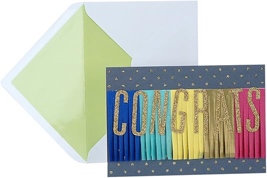 Amazon Com Hallmark Signature Graduation Card Congratulations