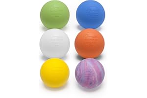 Champion Sports Lacrosse Balls – Official Size & Weight, NCAA & NFHS Approved, SEI Certified – Pro, College & Youth Game & Practice Use – Multi-Color, Packs of 3, 6 & 12