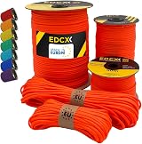 EdcX Paracord 4mm 550 Type III 35+ Colors 10–300m Europe Made
