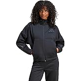 adidas Women's Z.N.E. Full-Zip Hoodie, Black, Medium