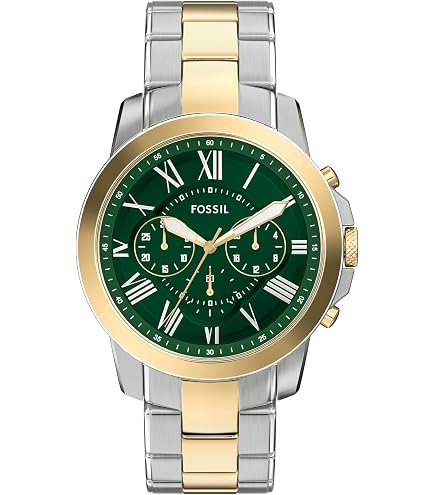 Women\'s Gold/Silver/Green Scarlett Quartz Stainless Steel Bracelet  Wrist Watch Scarlette Three-Hand Two-Tone Stainless Steel Watch – Timekeeper main image 3