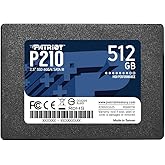 Patriot P210 SATA 3 512GB SSD 2.5 Inch