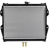 ANPART Aluminum 945 Radiator Fit for Toyota Pickup 1986-1995 | for Toyota Pickup 2.4L, Replacement CU945; 1640035090, 1640035100, 1640035110, 1640035120, 1640035130 Automotive Radiators