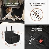 Wuglo Extra Stable Dog Car Seat with Seat Belt for Medium-Large Dogs view 6