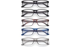 HIGHLIKE Many Kind of Reading Glasses Men Women, Spring Hinge Reader Blue Light Blocking or Clear Lens For S___