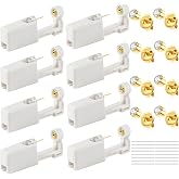 Orglace 38 Pcs Ear Piercing Kit, Disposable Ear Piercing Gun with Cubic Zirconia Stud,Self Ear Piercer Kit Tool at Home