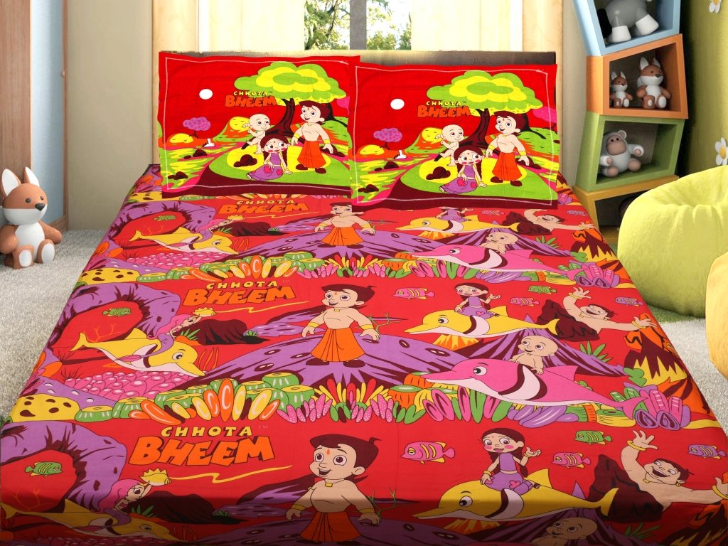 chhota bheem bedsheet