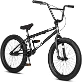 cubsala Freestyle BMX Bike, 20 Inch Yaphet Bicycle for Teen Beginner and Adult Riders, Bike with Hi-Ten Steel Frame, Multiple Colors