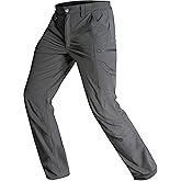 BLWINYUT Men's Lightweight Hiking Pants Water Resistant Quick Dry Breathable Stretch Outdoor Travel Fishing Cargo Work Pants