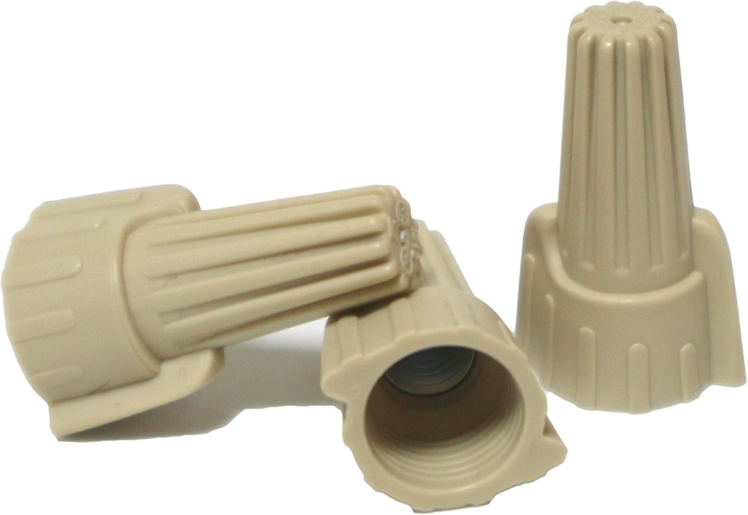 Wiring & Connecting 100pcs Wing Wire Nuts Tan Winged Wire Connectors