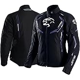 J.A.G. Adventure Motorcycle Jacket for Women – NYRA Dual Sport All-Season Protective Riding Jacket w/Removable Warm Lining