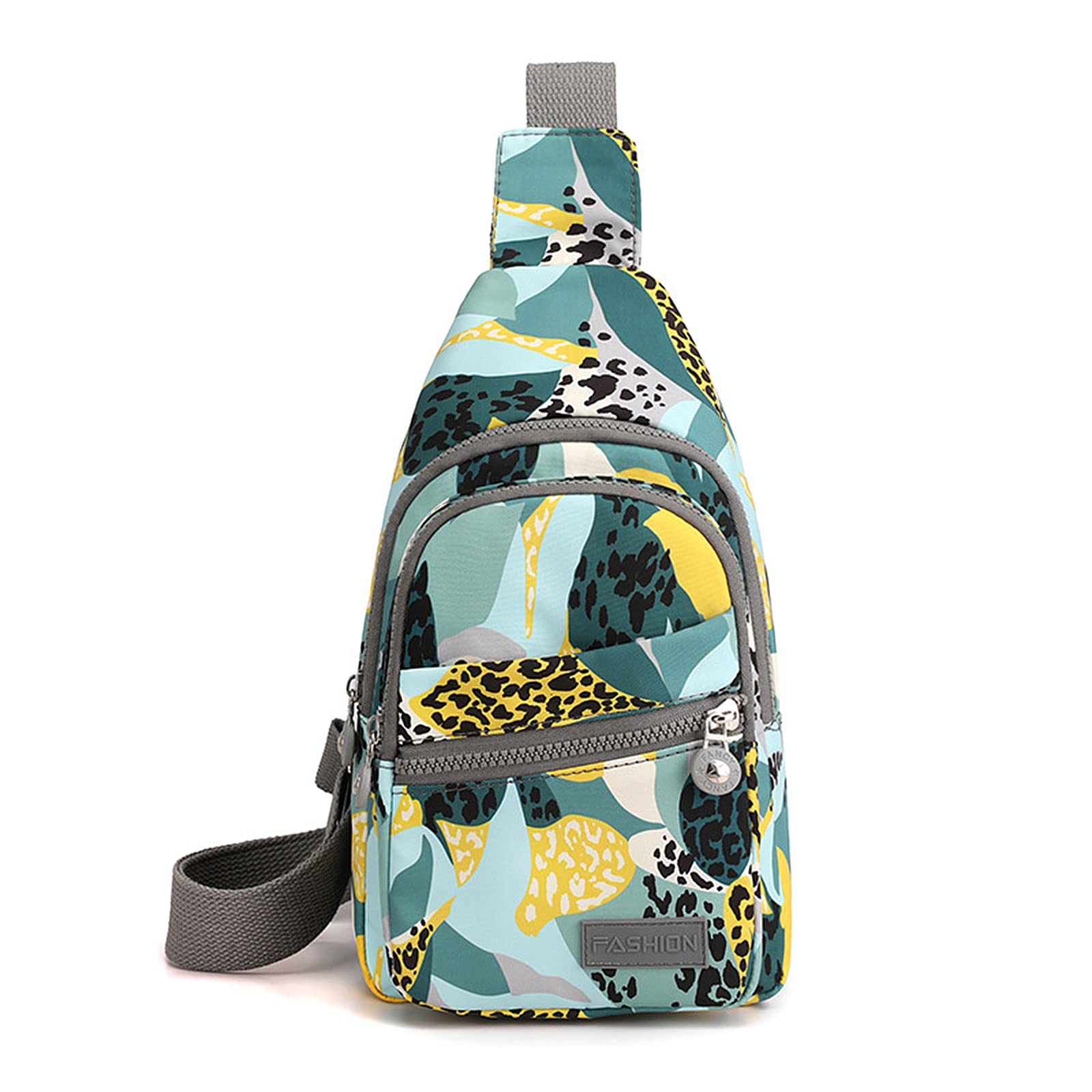 Long Keeper Sling Chest Bag - Crossbody Sling bag for Women Men Waterproof Shoulder Bag Daypack Small Backpack for Travel Hiking Running Sports