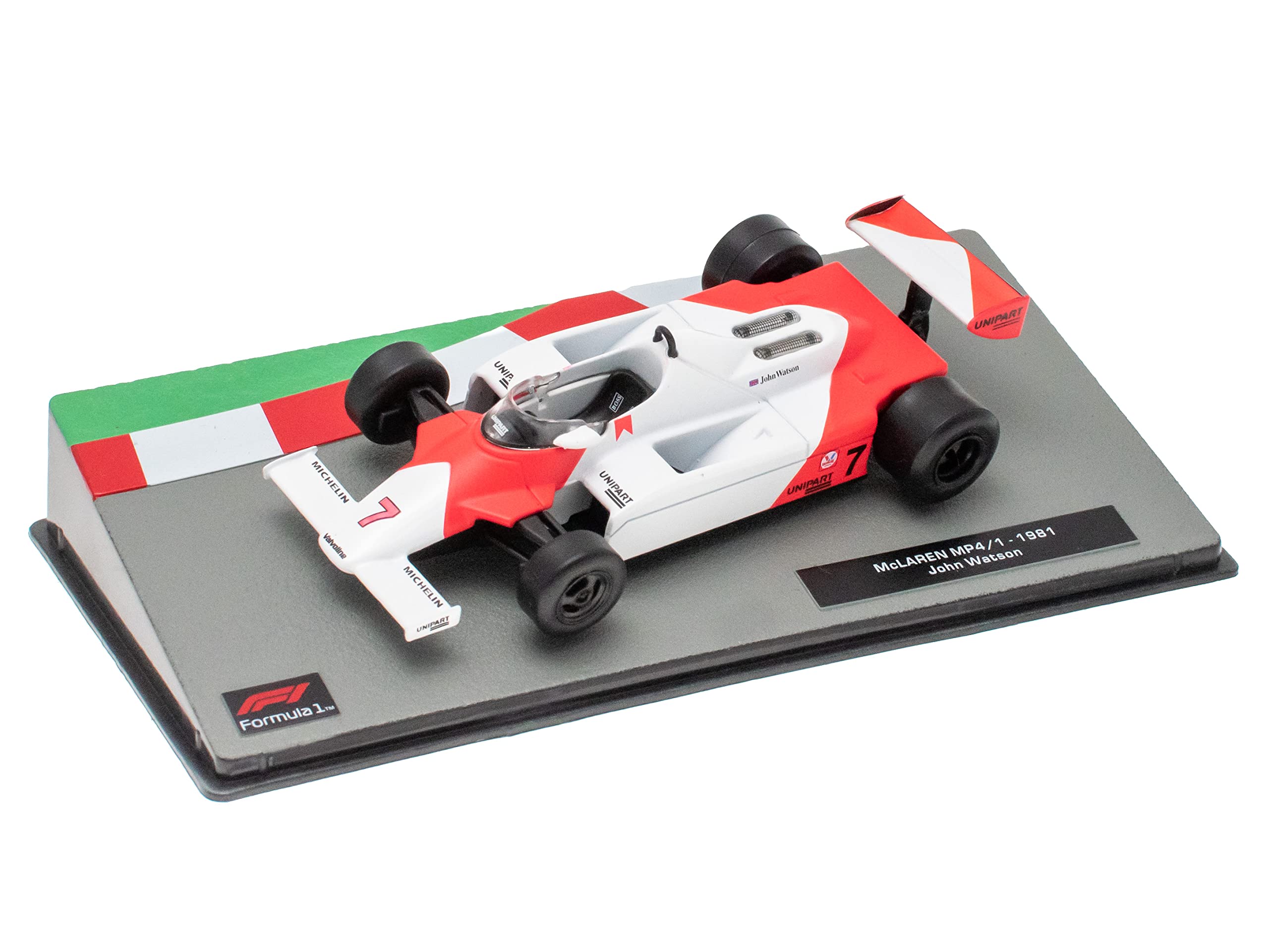 OPO 10 - Miniature car Formula 1 1/43 compatible with McLAREN MP4/1 - John Watson - 1981 - FD238