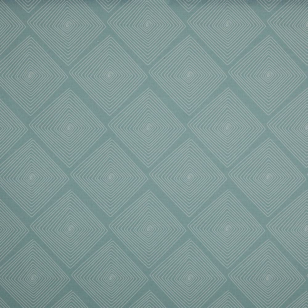 Kt KILOtela Digital Printed Canvas Duck Fabric, Home Decor, Organic Cotton, Upholstering Furniture, Headboards, Handbags, Aprons, Drapery, 100 cm Length x 280 cm Width, Lumi Hexagon, Green - 1 Metre