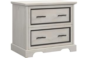 Sauder Carolina Grove 2-Drawer Lateral File Cabinet, Winter Oak Finish