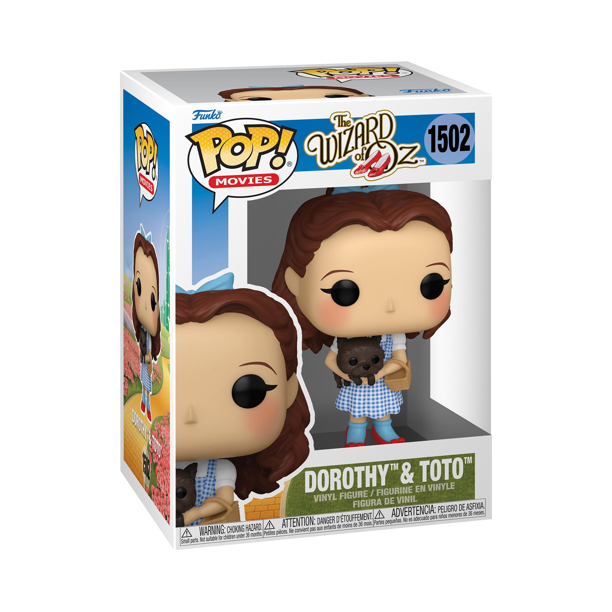 Funko POP! & Buddy: the Wizard Of Oz - Dorothy Gale With Toto - Collectable Vinyl Figure - Gift Idea - Official Merchandise - Toys for Kids & Adults - Movies Fans - Model Figure for Collectors